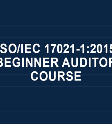 ISO/IEC 17021-1:2015: Beginner Auditor Course